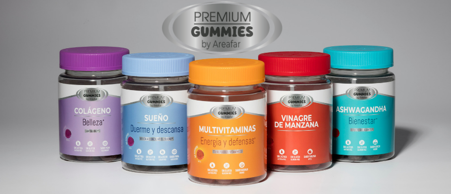 Areafar lanza la marca Premium Gummies by Areafar.